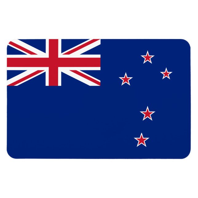 Magnet Flexible Drapeau néo-zélandais (Horizontal)