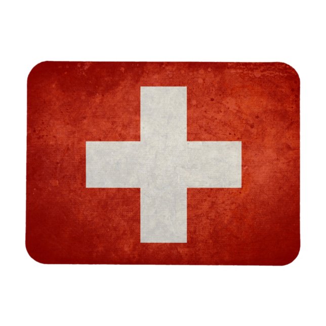 Magnet Flexible Drapeau Suisse (Horizontal)