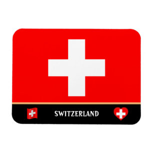 Magnet Flexible Drapeau Suisse & Voyage en Suisse / Suisse