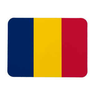 Magnet Flexible Drapeau Tchad