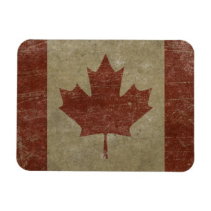 Magnet Flexible Drapeau vintage du Canada