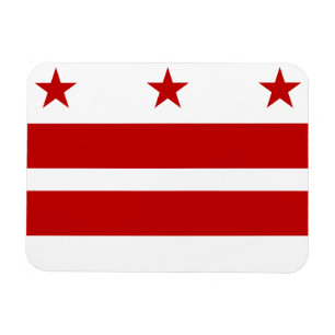 Magnet Flexible Drapeau Washington DC