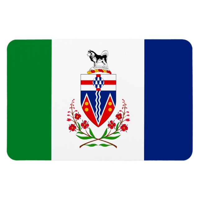 Magnet Flexible Drapeau YUKON (Horizontal)