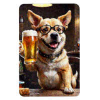 Drôle Aimant Bière Amateur Chien Bière Aimant