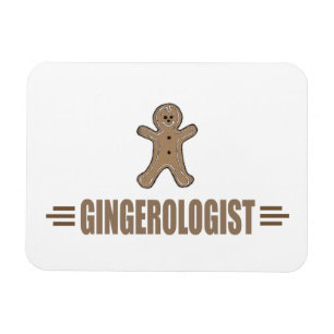 Magnet Flexible Drôle Gingerbread Cookie