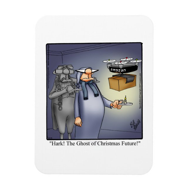 Magnet Flexible Drôle Noël Humour magnétique cadeau (Vertical)