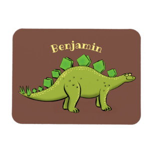 Magnet Flexible Drôle stegosaurus dinosaure dessin animé