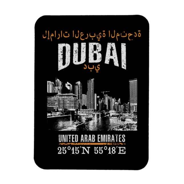 Magnet Flexible Dubaï (Vertical)
