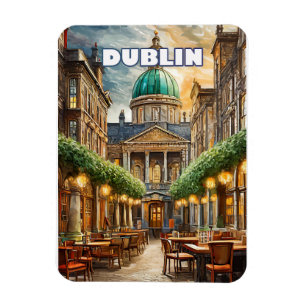 Magnet Flexible Dublin, cité aux mille nuances de vert