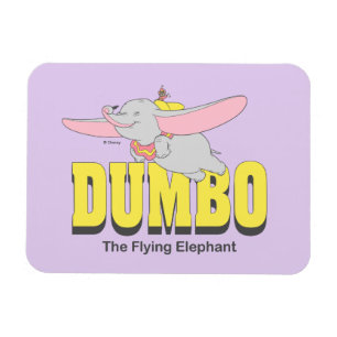 Magnet Flexible Dumbo l'éléphant volant