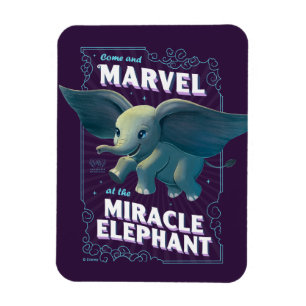 Magnet Flexible Dumbo  Venez Vous Émerveiller À L'Éléphant Mir