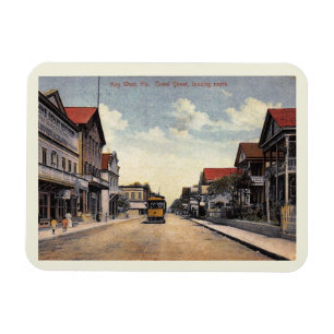 Magnet Flexible Duval Street, Key West, Floride Vintage