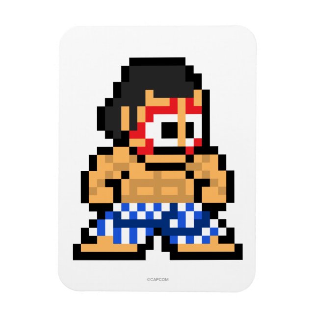 Magnet Flexible E. Honda 8 bits (Vertical)