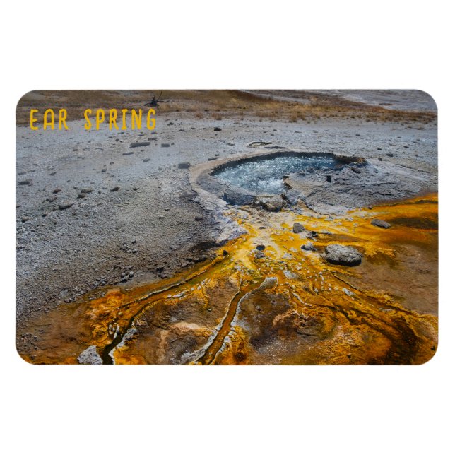 Magnet Flexible Ear Spring Parc national Yellowstone (Horizontal)