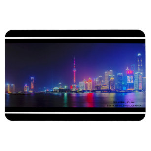 Magnet Flexible © Eastern Bank of Huangpu River, Shanghai, Chine