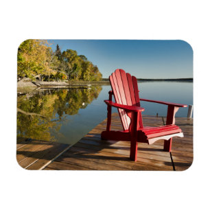 Magnet Flexible Eau   Adirondack Chaise au lac