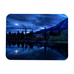 Magnet Flexible Eau Jenny Lake Grand Teton National Park
