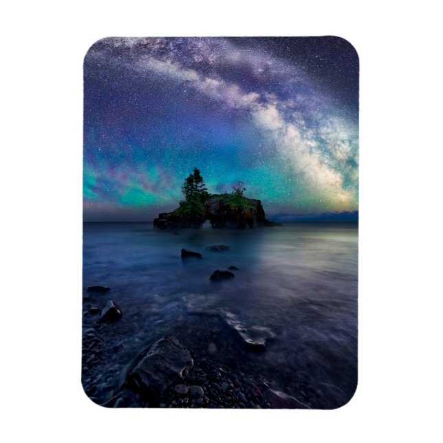 Magnet Flexible Eau | Lac Supérieur Minnesota (Vertical)