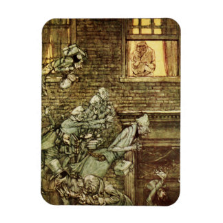 Magnet Flexible Ebenezer Scrooge Dickens Christmas Carol Vintage