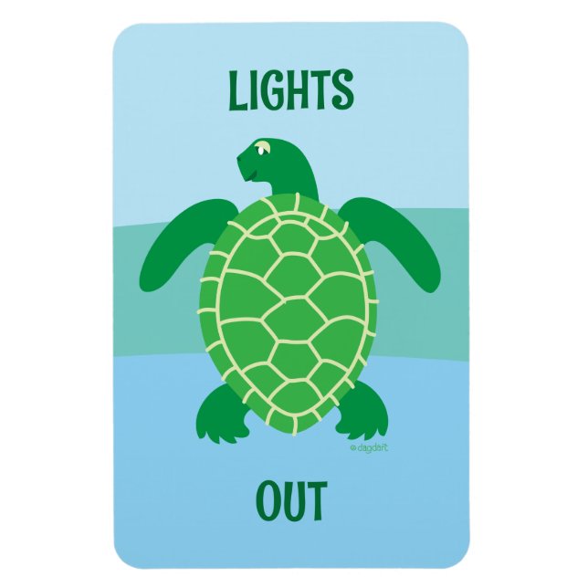 Magnet Flexible Éclairage pour l'aimant tortues (Vertical)