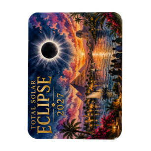 Magnet Flexible Éclipse solaire totale de 2027 en Égypte