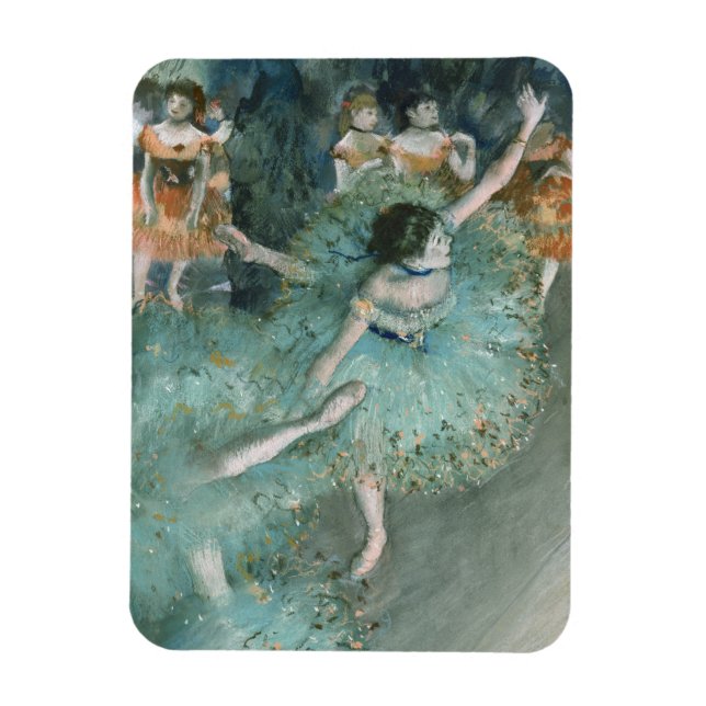 Magnet Flexible Edgar Degas Edgar Dancer (Danseuse en vert) (Vertical)