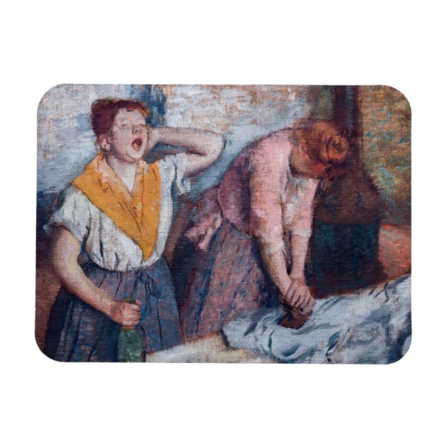 Magnet Flexible Edgar Degas - Femmes en repassage (Horizontal)