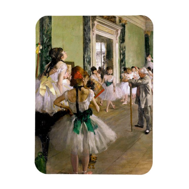 Magnet Flexible Edgar Degas La Classe Danse (Vertical)