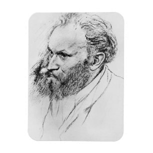 Magnet Flexible Edgar Degas   Portrait d'Edouard Manet