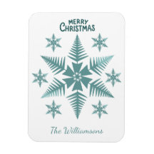 Editable Snowflake Christmas/Holiday