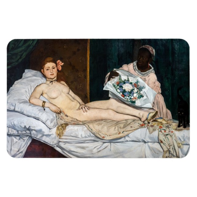Magnet Flexible Edouard Manet - Olympia (Horizontal)