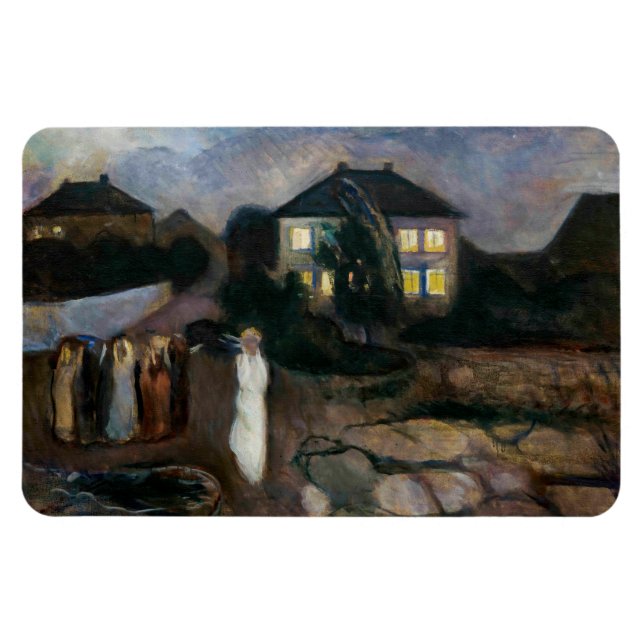 Magnet Flexible Edvard Munch - La tempête (Horizontal)