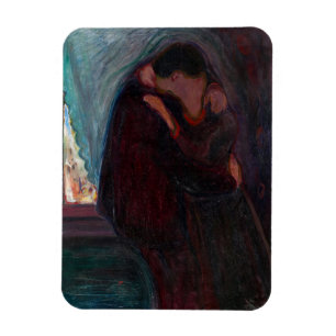 Magnet Flexible Edvard Munch - Le baiser
