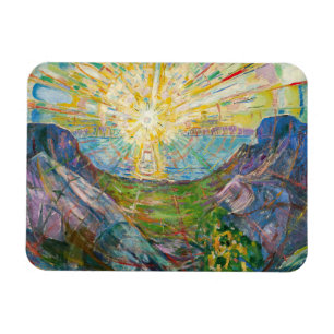 Magnet Flexible Edvard Munch - Le Soleil 1916