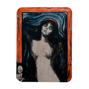 Magnet Flexible Edvard Munch - Madonna Lithographie