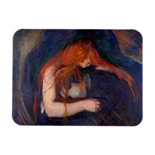 Magnet Flexible Edvard Munch - Vampire / Amour et douleur