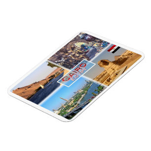 Magnet Flexible EG Le Caire - Nil - Khan el Khalili -