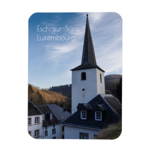 Magnet Flexible Eglise de la Nativité, Esch-sur-Sure, Luxembourg