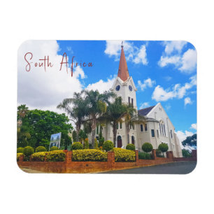 Magnet Flexible Église de Riebeek-Kasteel Vue Sud Afrique ZA