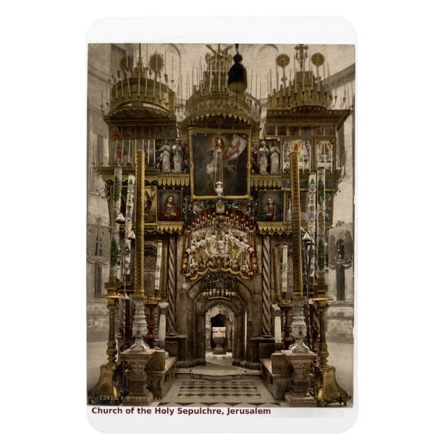 Magnet Flexible Eglise du Saint Sépulcre, Terre Sainte Images (Vertical)