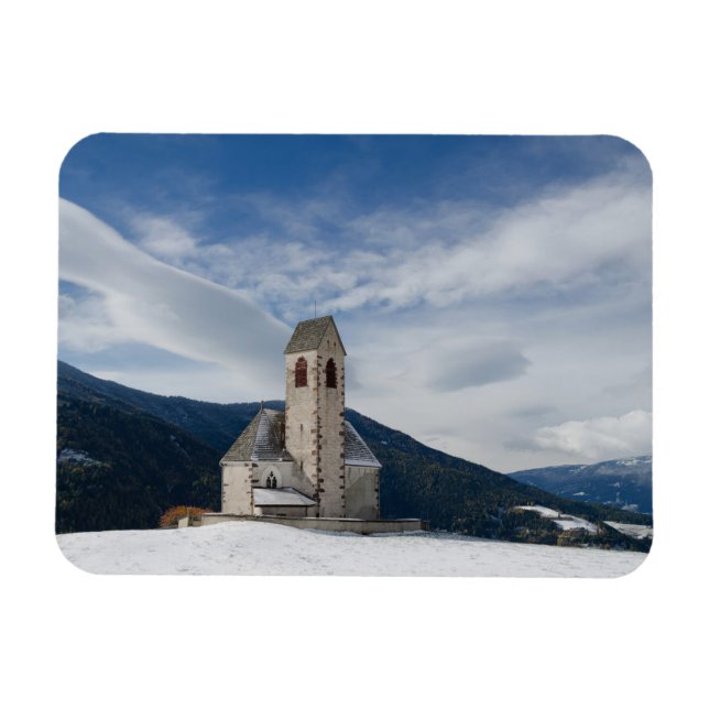 Magnet Flexible Église Saint-Jakob dans le rectangle magnétique de (Horizontal)