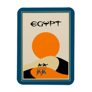 Magnet Flexible Egypte Voyage Vintage