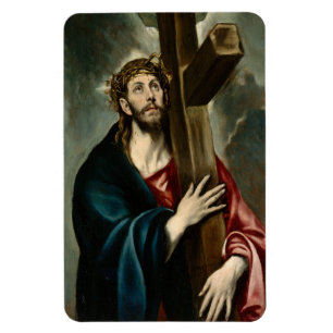 Magnet Flexible El Greco - Christ Portant La Croix