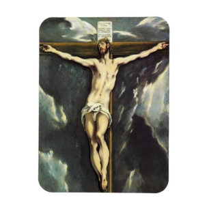 Magnet Flexible El Greco Christ sur l'aimant croisé