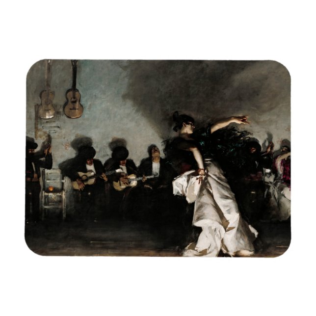 Magnet Flexible El Jaleo par John Singer Sargent (Horizontal)