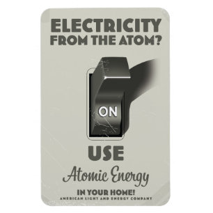 Magnet Flexible Électricité de l'atome 