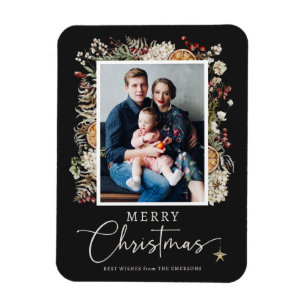 Magnet Flexible Élégant aimant photo de Noël