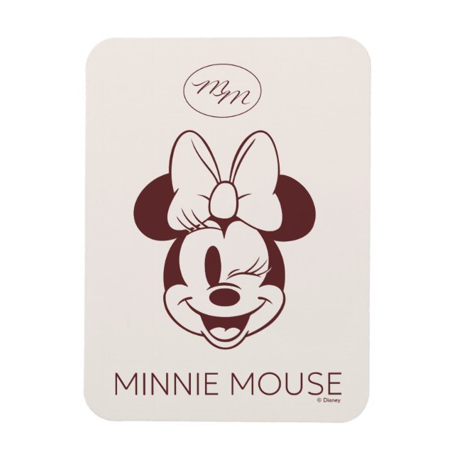 Magnet Flexible Elegant Minimalist Minnie Mouse Graphic (Vertical)