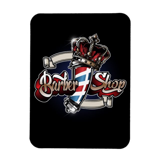 Magnet Flexible Élégant poteau en coiffure et couronne Personnalis (Vertical)