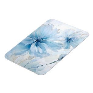 Magnet Flexible Elégante aquarelle à fleurs florales d'Aquarelle